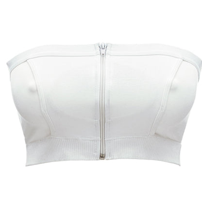 Medela Hands Free Pumping Bustier, Easy Expressing Pumping Bra with Adaptive Stretch and Easy Milk Flow White