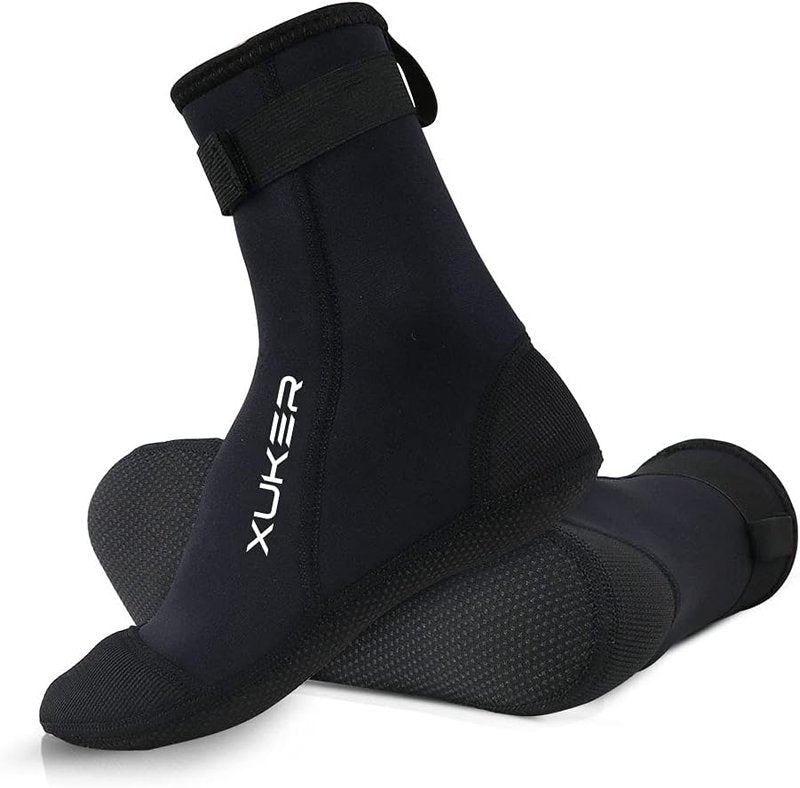 Neoprene Water Socks - 3mm Sand Proof Beach & Diving Socks for Outdoor Sports | Ideal Fit
