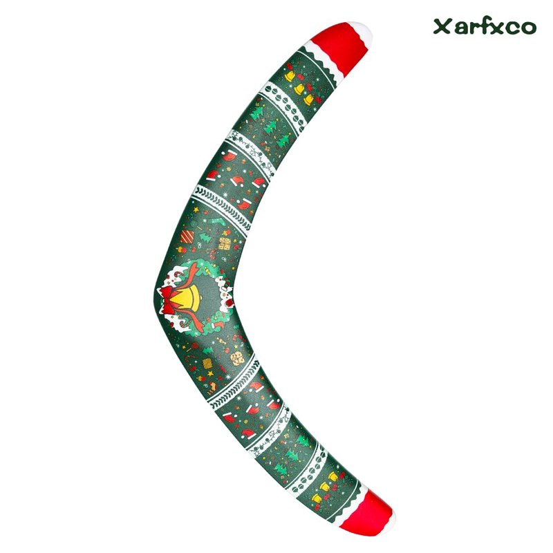 Xarfxco Boomerang for Adults and Kids, Boomerangs for Outdoor Sports & Games, Christmas Style Gifts for Boys and Girls, Good Choice for Family activies, Easy to Throw, EVA Foam