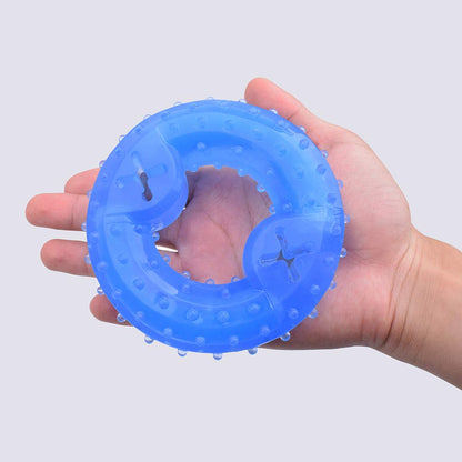 Cdipesp Dog Cooling Toy Puppy Teething Ring Freeze Dogs Chew Toy for Summer Tough Robust Pet Toys Dog Ice Teething Toys for Puppies
