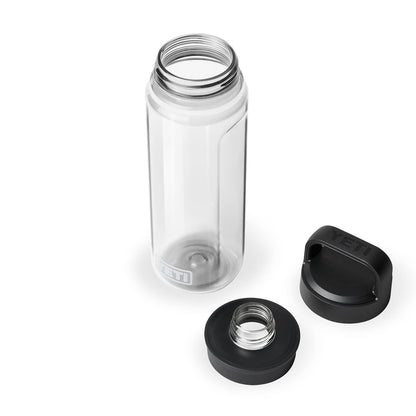 YETI Yonder 750 ml/25 oz Water Bottle with Leakproof Yonder Chug Cap, Clear