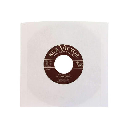 (100) Archival Quality Acid-Free Heavyweight Paper Inner Sleeves for 7" Vinyl Records #07IW