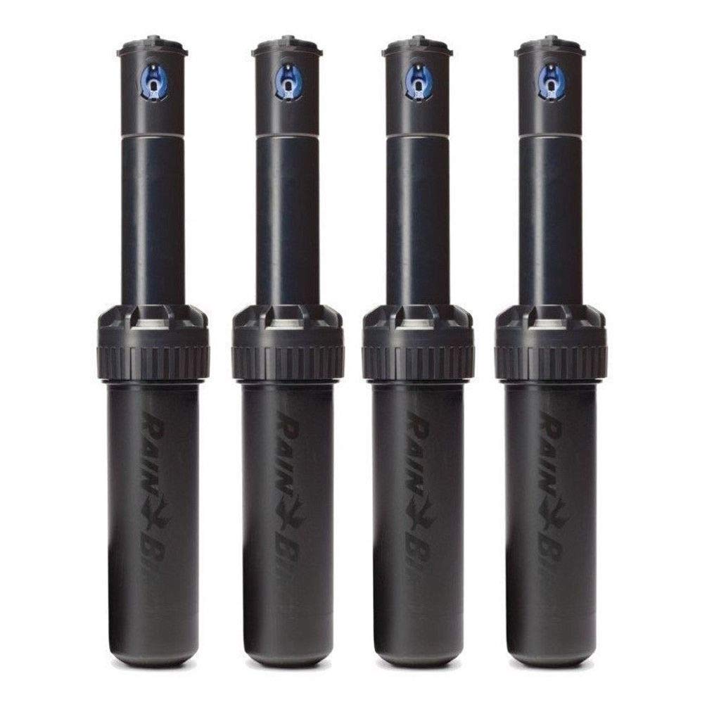 Rain-bird 5000 Series Rotor Sprinkler Head - 5004 PC Model, Adjustable 40-360 Degree Part-Circle, 4 Inch Pop-Up Lawn Sprayer Irrigation System - 25 to 50 Feet Water Spray Distance (Y54007) (4 Pack)