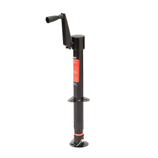 Aluma-Tow UC200020 Trailer Jack 2000 lbs., Power Tongue Jack, A-Frame, Heavy Duty Swivel Boat Trailer Jack, Manual Crank Handle, 9"-23" for Lifting Trailers, Campers & RVs & Boats