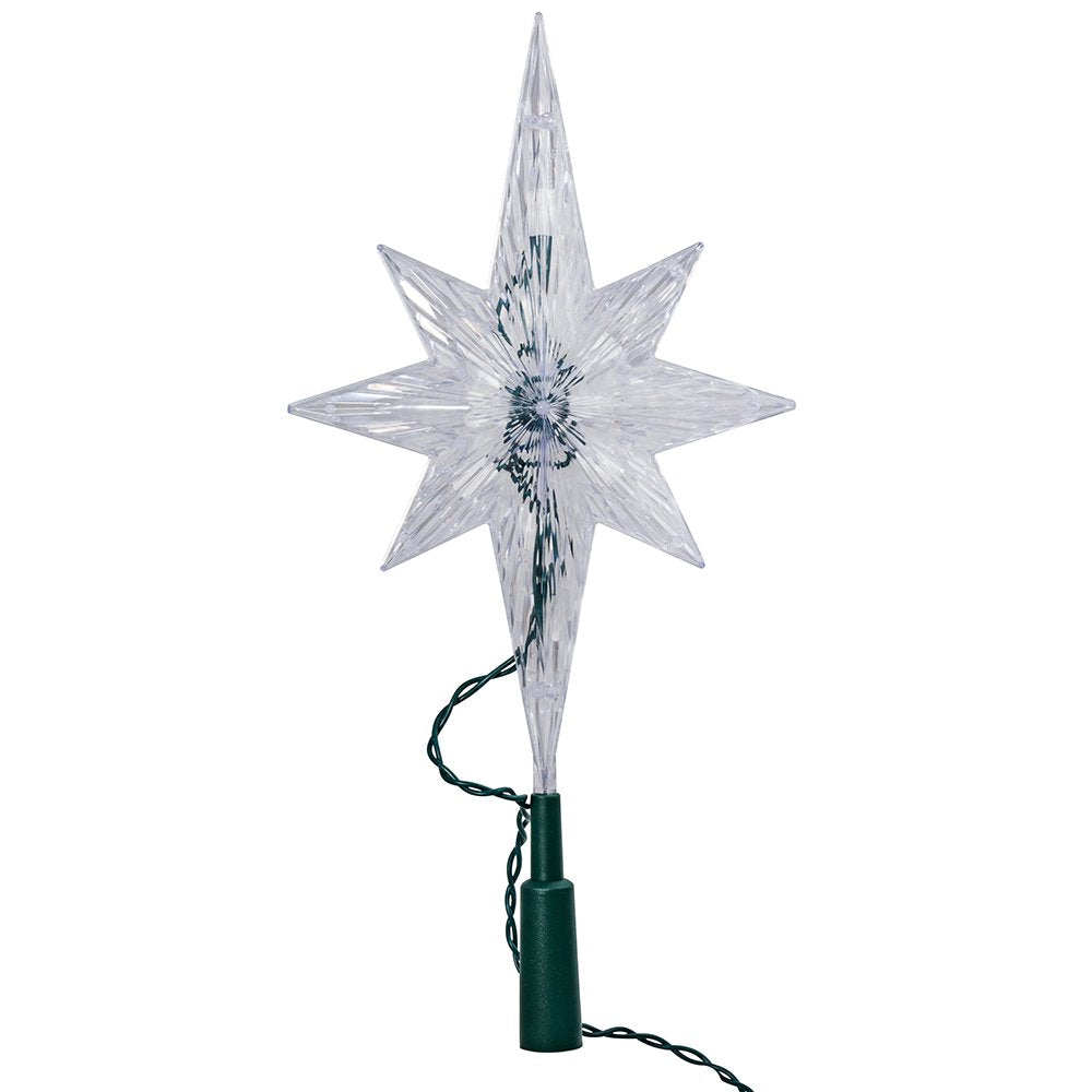Kurt S. Adler UL1941C 10 Light Indoor 11-Inch Bethlehem Star Treetop
