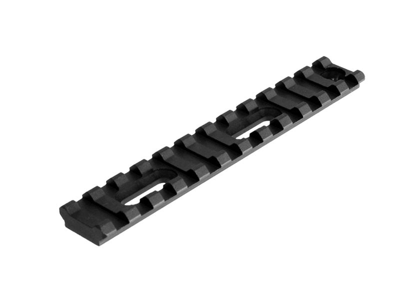 Lion Gears BridgeMount Rail Tactical Picatinny Rail, 5" Long with 12 Slots, BM12S Black