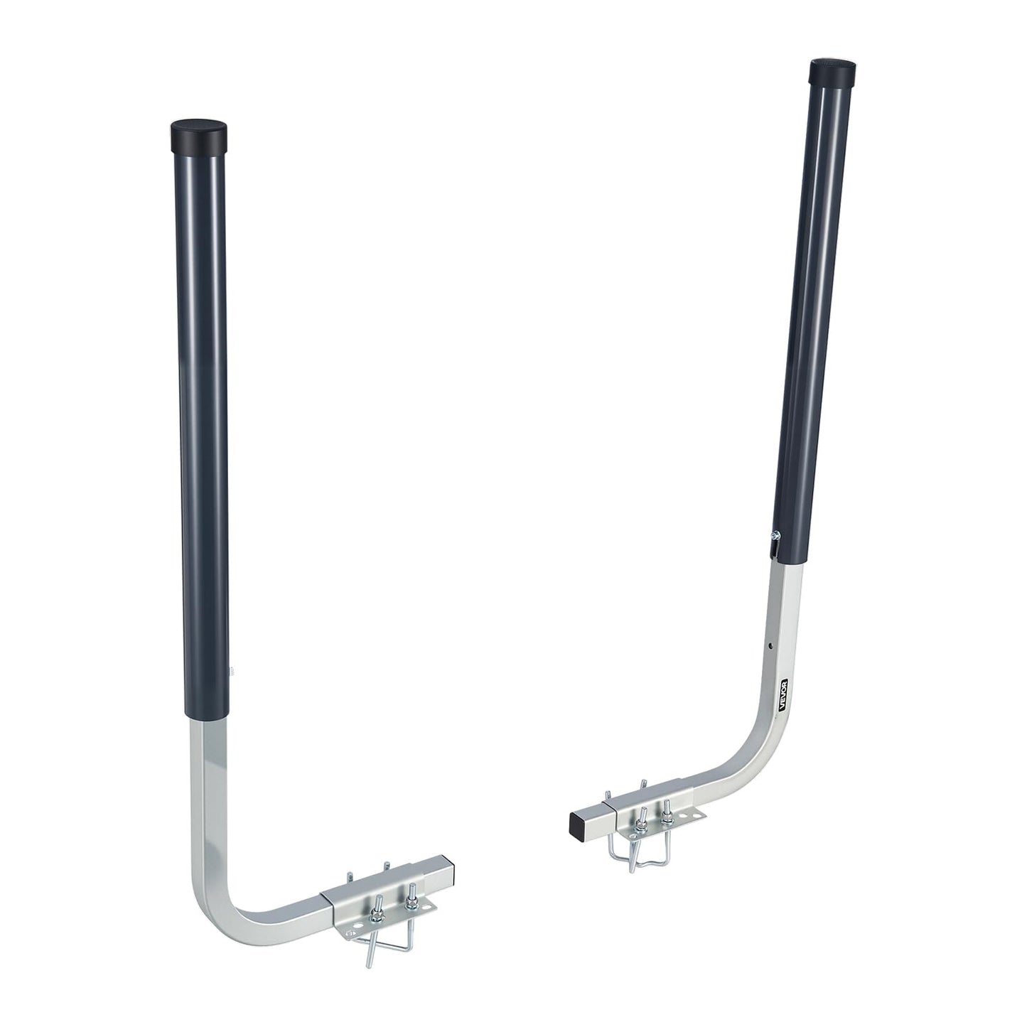 VEVOR Boat Trailer Guides, 40 in/48 in Height Guide Poles, 2PCS High-Hardness Steel Trailer Guide-Ons, Adjustable Guide Poles with PVC Pipes, for Ski Boats, Compact Fishing Boats, Small Sailboat
