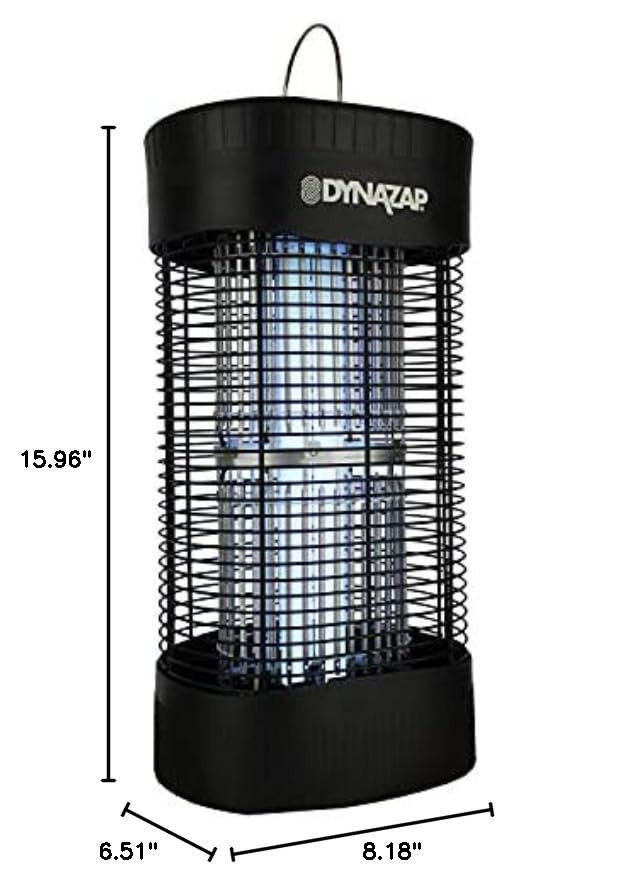 DynaZap DZ30200SR Outdoor Electronic Bug Zapper and Flying Insect Killer - All Weather Electric Mosquito Zapper Protects up to 1 Acre