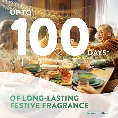 Air Wick Plug in Diffuser Refill, Mulled Wine, Pack 6 x 19ml, Long Lasting Fragrance, Lasts up to 600 Days, Plug in Air freshener