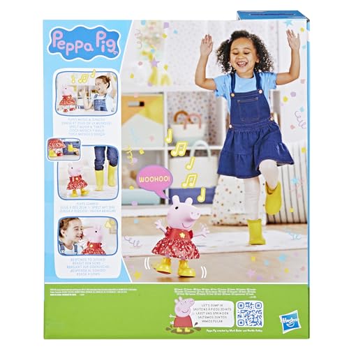 Peppa Pig Peppa’s Muddy Puddles Party Doll, Yellow
