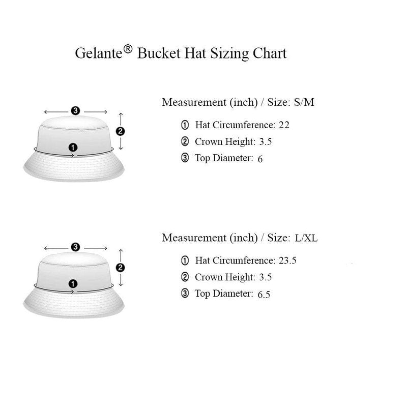 Gelante Solid Color 100% Cotton Bucket Hat for Women and Men Packable Travel Summer Beach Hat 1900-Burgundy-S/M