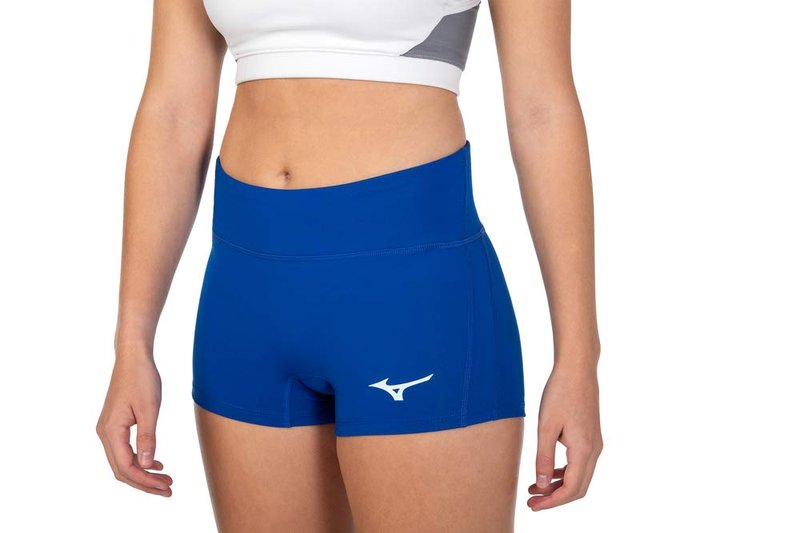 Mizuno Women's Apex 2.5" Inseam Volleyball Short, Royal, Small