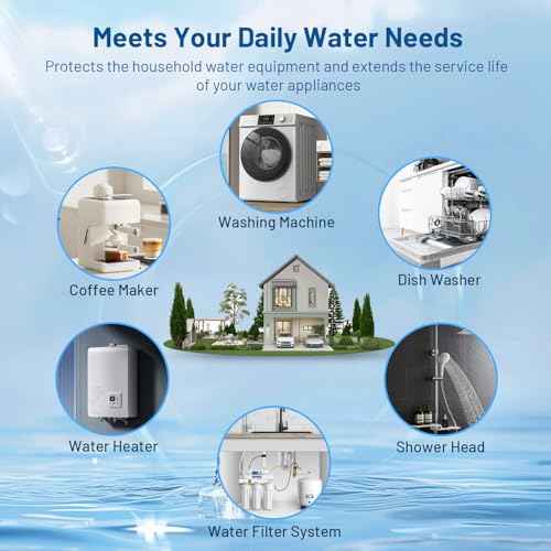 5 Micron 10" x 4.5" Whole House Activated CTO Carbon Block Water Filter Cartridge Replacement for WFHDC8001, CB-BB-10, FXHTC, FC15B, EP-BB, EPM-BB, CTO10BB, WCBFF975, CB-45-1005, CTO-F10B-5 (2 Pack)