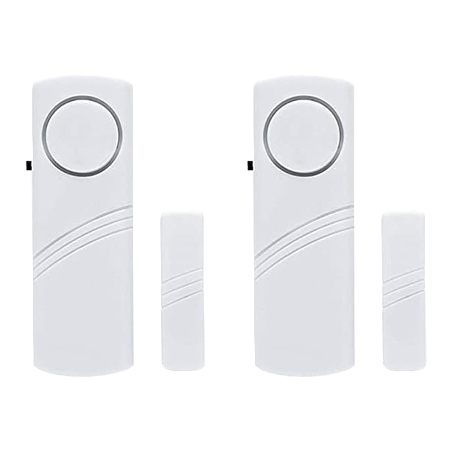 2 Pack Door Alarms for Home Security, Window Door Alarms, Window Alarm Sensors, DIY Protection Burglar Bell Alarm for Home,Office