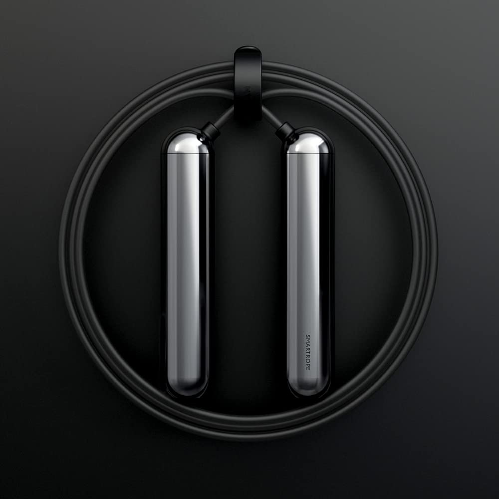 [Tangram Factory] Smart Rope - LED embedded Jump Rope (Chrome, Large)