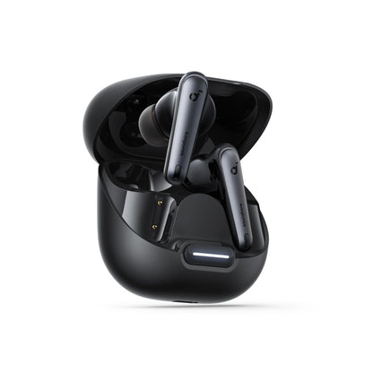 Soundcore by Anker Liberty 4 NC Wireless Noise Cancelling Earbuds, 98.5% Reduction, Adaptive to Ears and Environment, Hi-Res Sound, 50H Battery, Charging, Bluetooth 5.3
