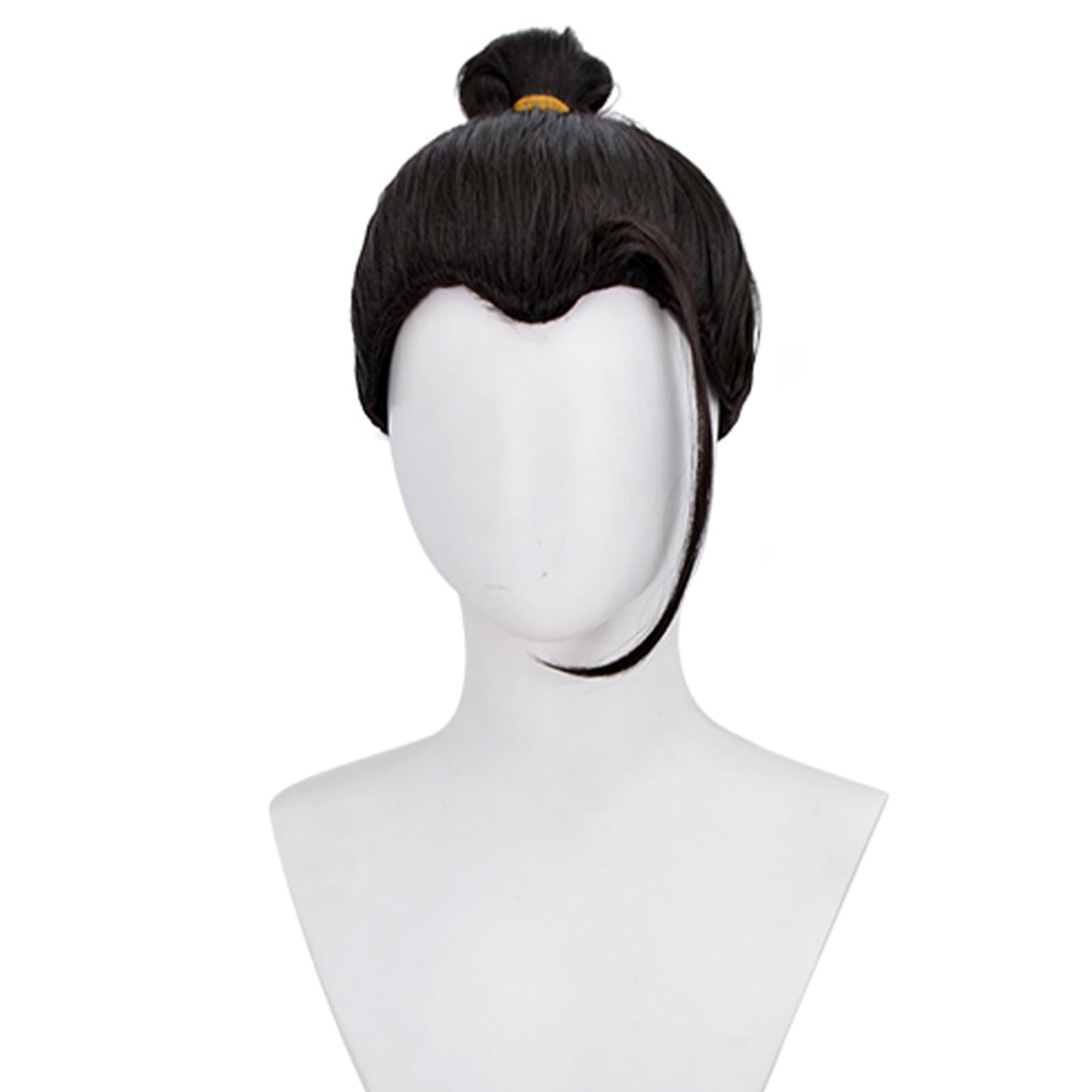 Soyusunny Anime Cosplay Wig Costume Halloween Wigs for Male Adult (Black Ponytail)