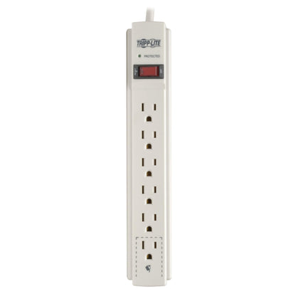 Eaton Tripp Lite series 6 Outlet Surge Protector Power Strip, 6ft Extension Cord, 900 Joules, 15A Circuit Breaker, UL Certified, Black (TLP606B)