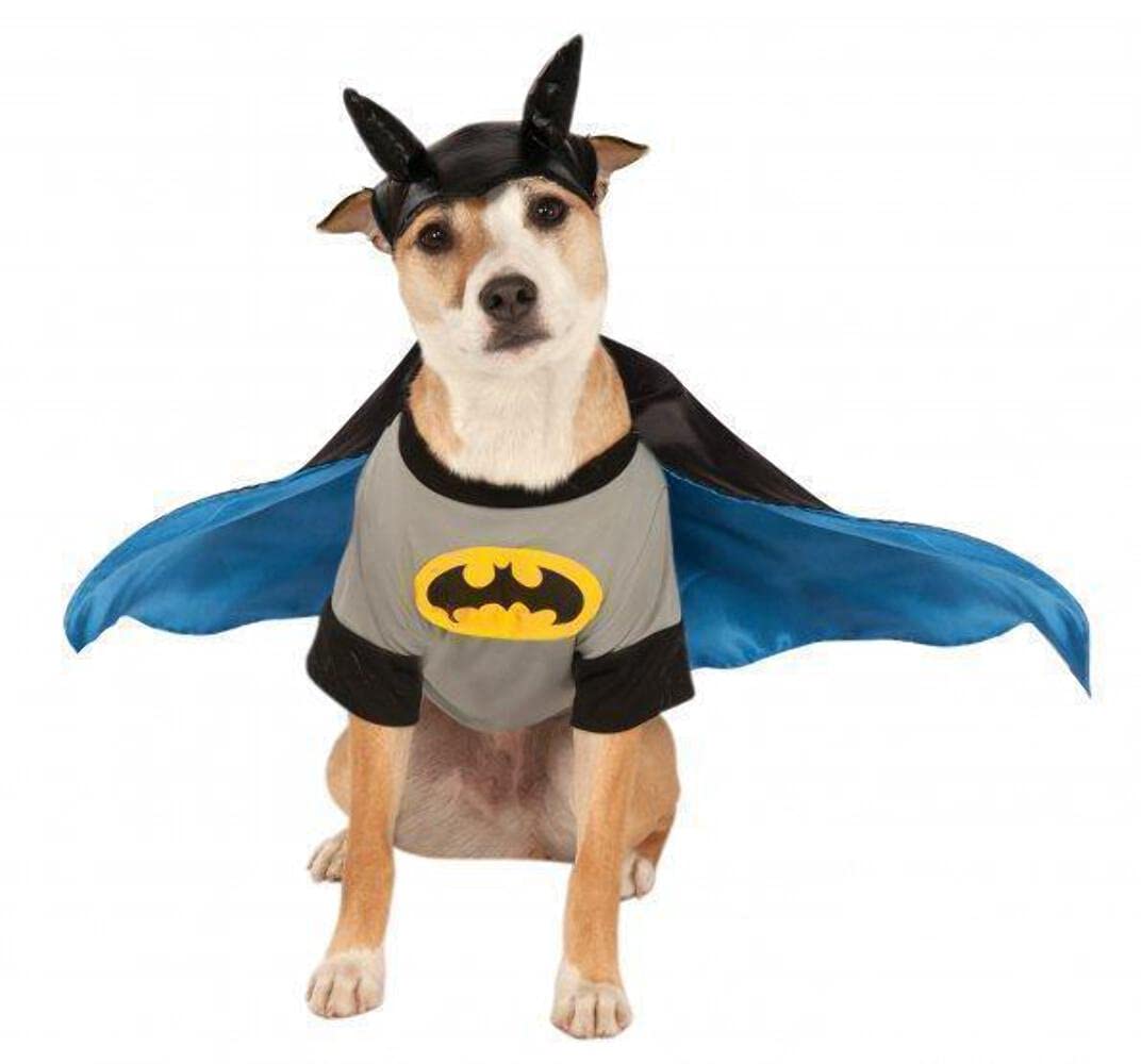 DC Comics Superheroes: Batman Pet Costume for Dogs or Cats by Rubies, XL