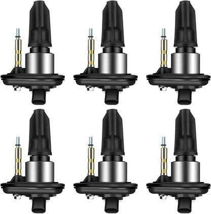 ECCPP 3 ignition coils with 3 iridium Spark Plugs,UF808,coils packs,for Smart Fortwo 2016-2017 0.9L‎224332428R,UF-808