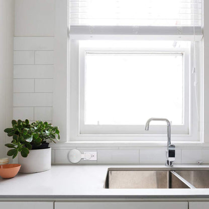 Caremoo Google Nest Mini Wall Mount Holder, Space-Saving Design Outlet Mount, Perfect Cord Management for Google Nest Mini 2nd Generation (White)