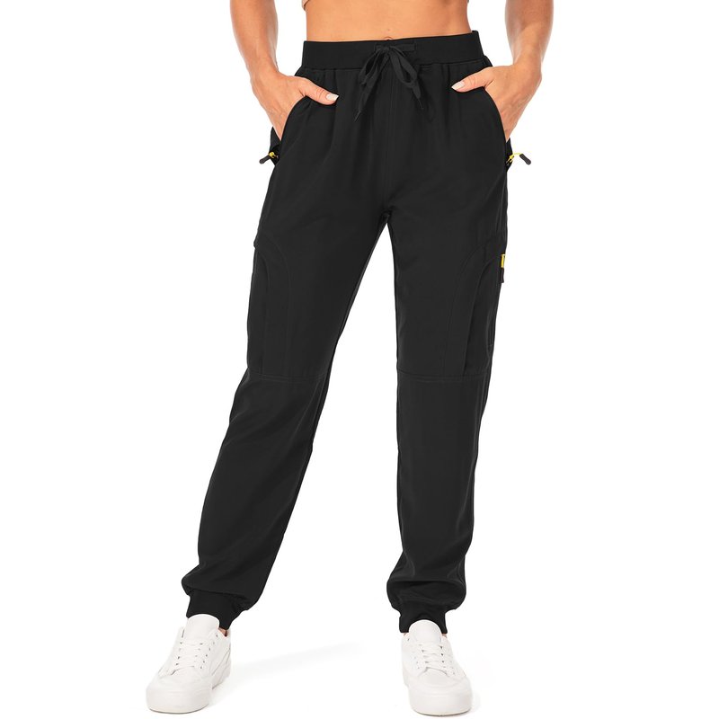 Toomett Women's Joggers Pants Sweatpants for Women Lounge Workout Jogging Outdoor Running Casual Track Pants with Pockets,2066,Black,S
