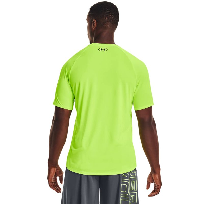 Under Armour Men's Tech 2.0 Short-Sleeve T-Shirt, (369) Lime Surge / / Black, X-Small
