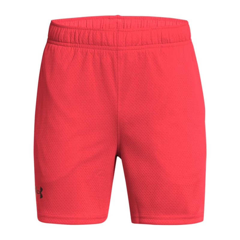 Under Armour Boys Tech Mesh Shorts, (713) Racer Red / / Black, X-Large