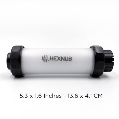 HEXNUB Cooler Box Light, Waterproof, Rechargeable LED Light Compatible with YETI, RTIC, ORCA, Ninja, Igloo, Coleman Ice Chest, Magnetic Base, Great for Outdoor Events, Camping Fishing Hunting Boating