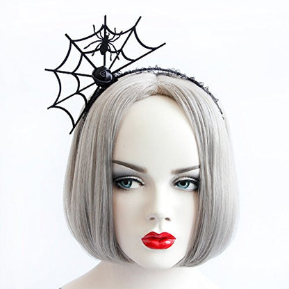Love Sweety Halloween Spider Ghost Pumpkin Hair Hoop Cosplay Devil Headband (Spider)