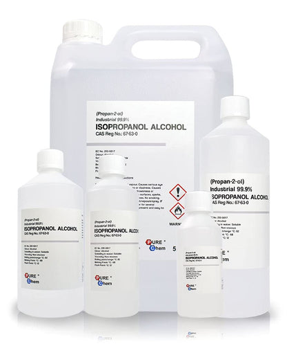 Isopropanol Alcohol IPA 99.99% - Pure Chem (White) 5L