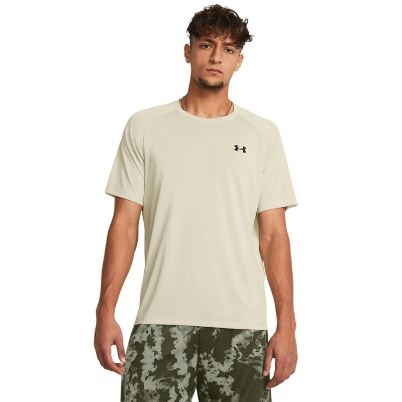 Under Armour Men's Tech 2.0 Short-Sleeve T-Shirt, (273) Silt / / Black, Small