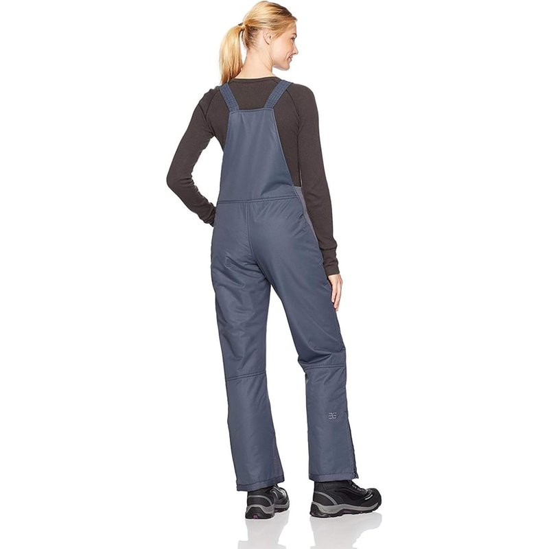 Arctix Women's Essential Insulated Bib Overalls, Steel, Small/27" Inseam