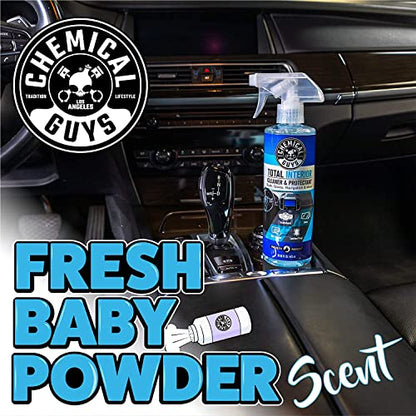Chemical Guys HOL357 Clean & Shine Car Wash Starter Kit - Safe for Cars, Trucks, Motorcycles, SUVs, Jeeps, RVs & More (7 Piece Set, Including 3 16 oz. Car Detailing Chemicals)
