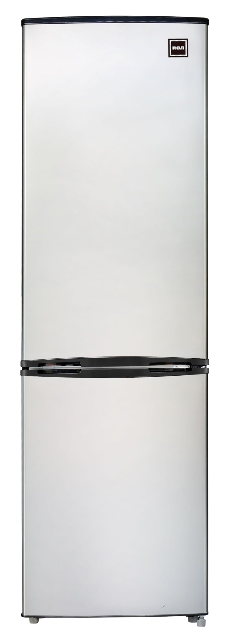 HAMILTON BEACH HBFR9004 RCA RFR9004 Cubic Foot Fridge with Bottom Mount Freezer, 9.2 cu. ft, Stainless