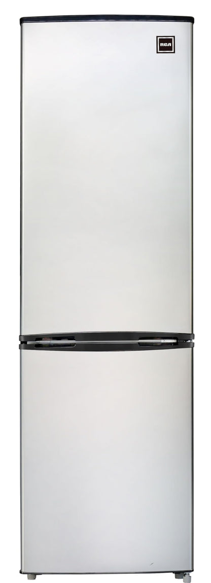 HAMILTON BEACH HBFR9004 RCA RFR9004 Cubic Foot Fridge with Bottom Mount Freezer, 9.2 cu. ft, Stainless