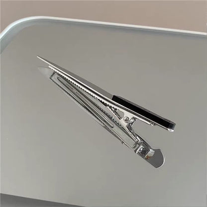 2 PACK Mini Knife Hair Clip Women's Fashion Punk Creative Hip Hop Tableware Acrylic Cosplay Halloween Party Hair Accessoriesfor Women Girls