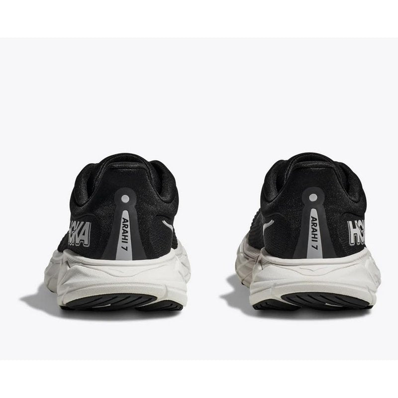 Hoka Women's Arahi 7 Black/White 8 Wide
