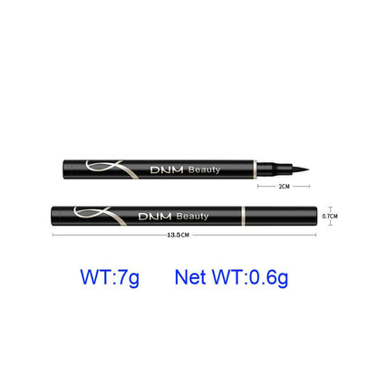 DNM Cat Eye Makeup Waterproof Neon Colorful Liquid Eyeliner Pen Make Up Comestics Long-lasting Black Eye Liner Pencil Makeup Tools (green)