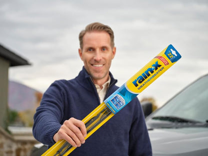Rain-X 820144 WeatherBeater Wiper Blades, 24" and 19" Windshield Wipers (Pack Of 2), Automotive Replacement Windshield Wiper Blades That Meet Or Exceed OEM Quality And Durability Standards