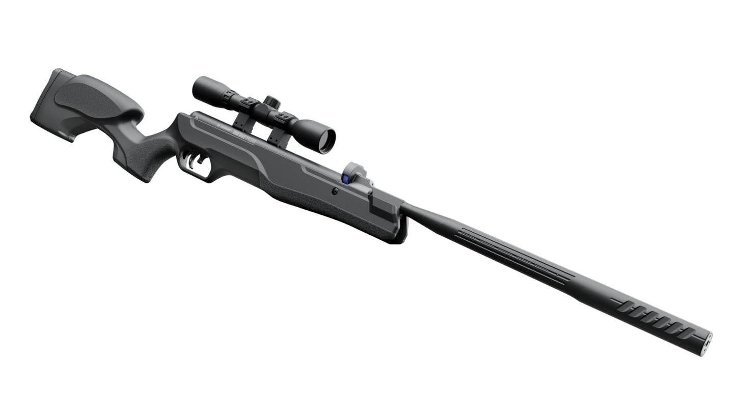 Crosman CVANP2X Vantage Plus .22-Caliber Break Barrel Air Rifle with 4x32 Scope, Black
