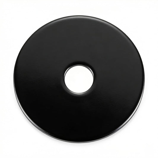 Bykonh #8 x 3/4" (80 PCS) Black Fender Washers, 304 Stainless Steel Flat Washers for Machinery & Automotive Repair