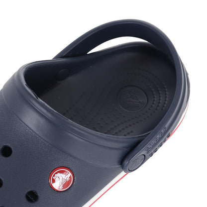 Crocs Unisex Kids Crocband K Clogs, Navy Red, 6 UK