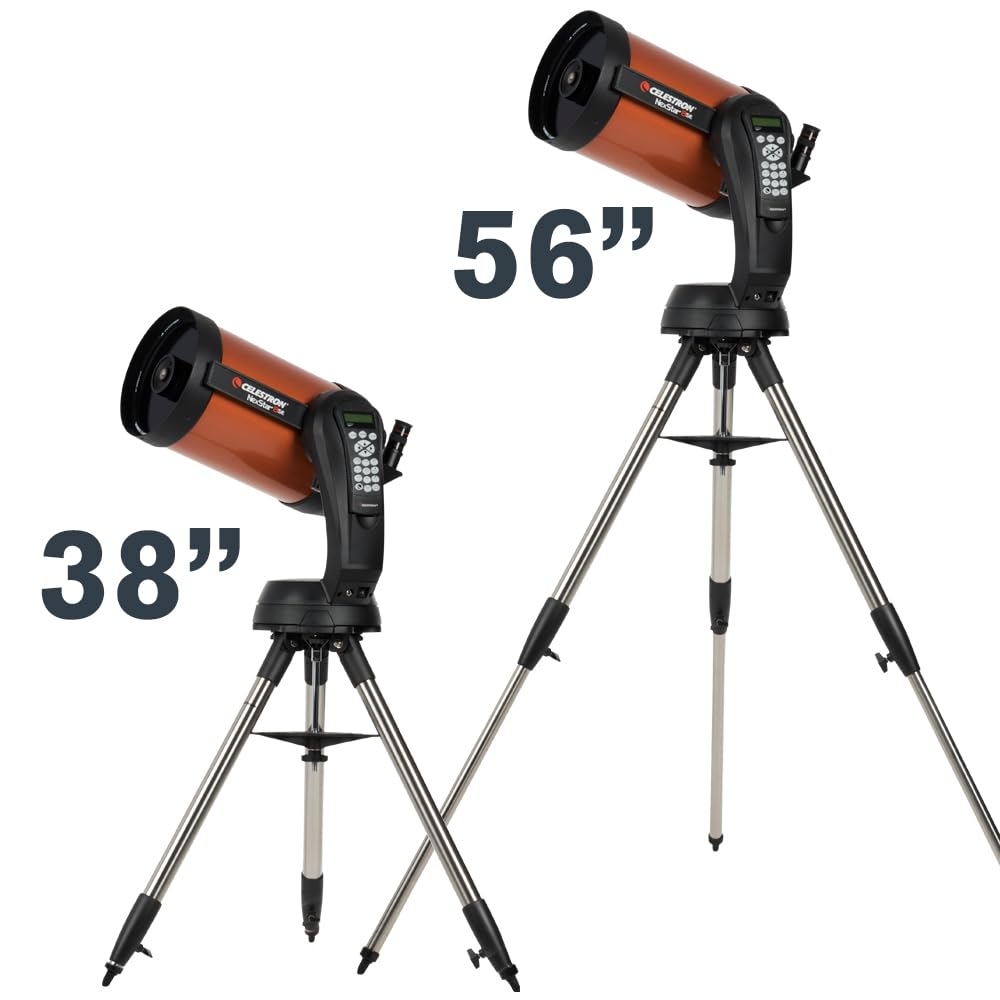 Celestron NexStar 8SE Computerized Telescope – 8-Inch Schmidt-Cassegrain Optical Tube – Fully Automated GoTo Mount with SkyAlign – Ideal for Beginners and Advanced Users – 40,000+ Object Database