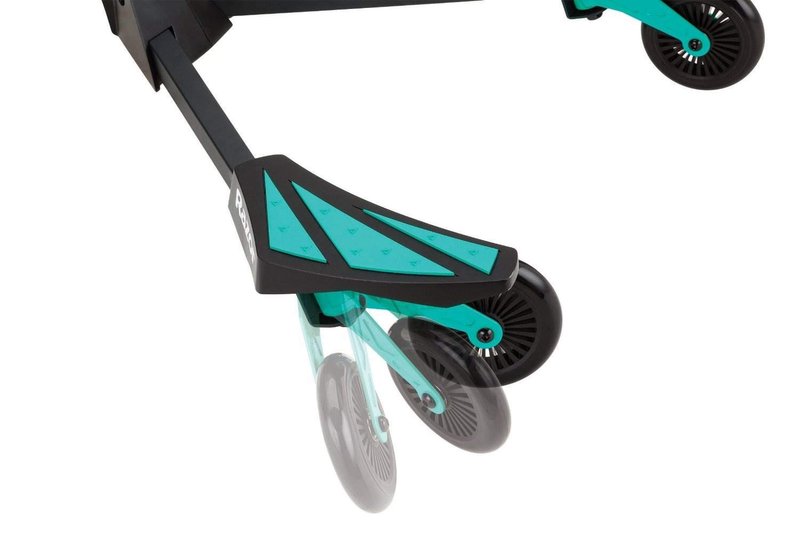 Razor DeltaWing Scooter Black/Mint Green, One Size