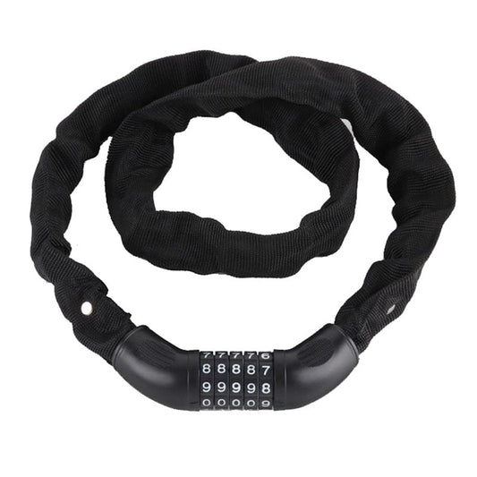 Takelablaze Bike Lock 5 Digit Combination Heavy Duty Anti Theft Bicycle Chain Lock Resettable 3.2ft Bicycle Lock for Bike Motorcycle Scooter Door Gate Fence