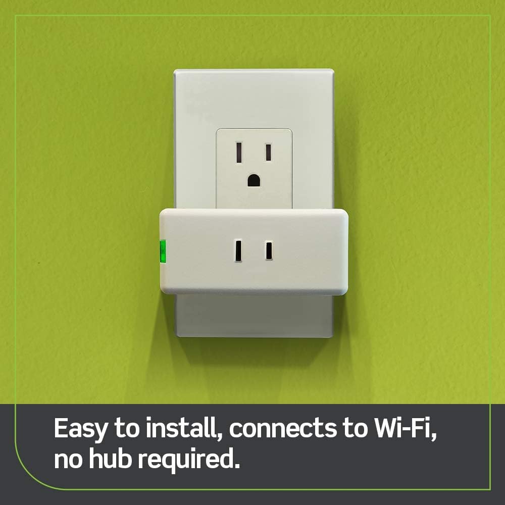 Leviton Decora Smart Switch, Wi-Fi 2nd Gen, Neutral Wire Required, Works with Matter, My Leviton, Alexa, Google Assistant, Apple Home/Siri & Wired or Wire-Free 3-Way, D215S-1RW, White