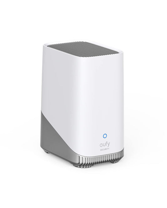 eufy Security HomeBase S380 (HomeBase 3),eufy Edge Security Center, Local Expandable Storage up to 16TB, Product Compatibility, Advanced Encryption,2.4 GHz Wi-Fi, No Monthly Fee