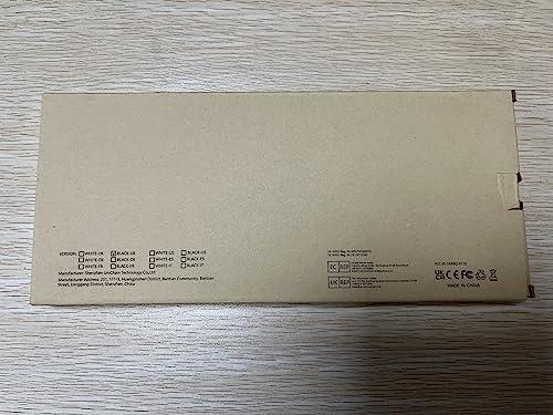 TECKNET 2.4G Wireless Keyboard For Windows/Chrome OS, UK Layout Compact Mini Keyboards, Small Silent Whisper-Quiet Keyboard with 12 months Battery Life (Black)
