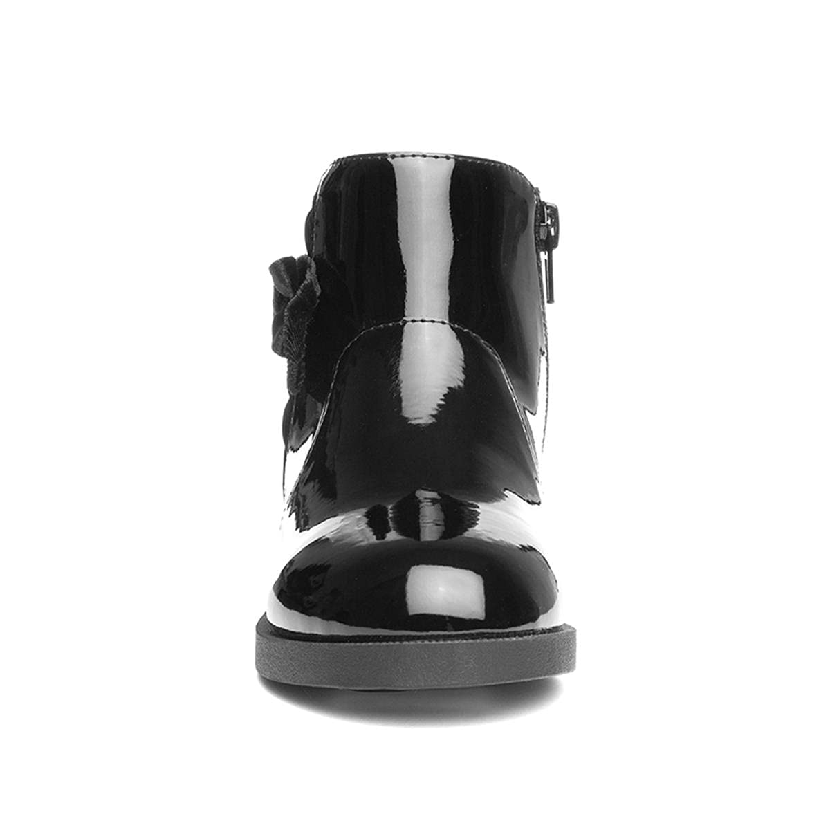 Walkright Lauren Girls Black Patent Ankle Boot - Size 13 Child UK - Black